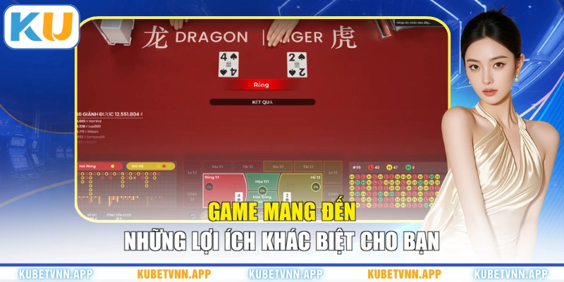 Game mang đến những lợi ích khác biệt cho bạn